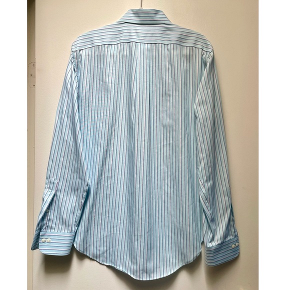 Ralph Lauren Pastel Pinstriped Button Down Men’s Dress Shirt, 15.5, 34/35 - Picture 4 of 8